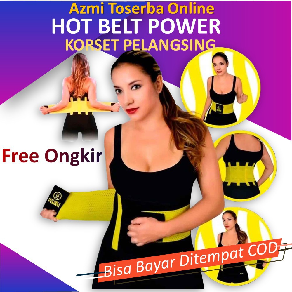 Alat pelangsing perut buncit korset pengecil perut