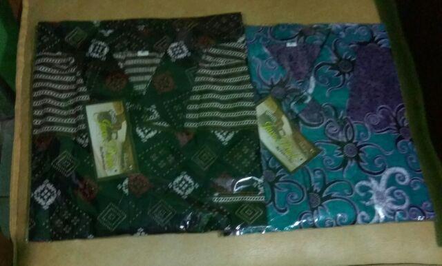 Bswart Batik Hrb026 Kenongo Hem Pendek Padi Pekalongan M L Xl Batik Pria Murah Modern Grosir