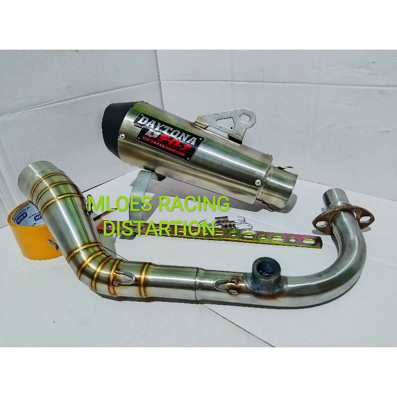 knalpot vespa matic iget DAYTONA INLET 50