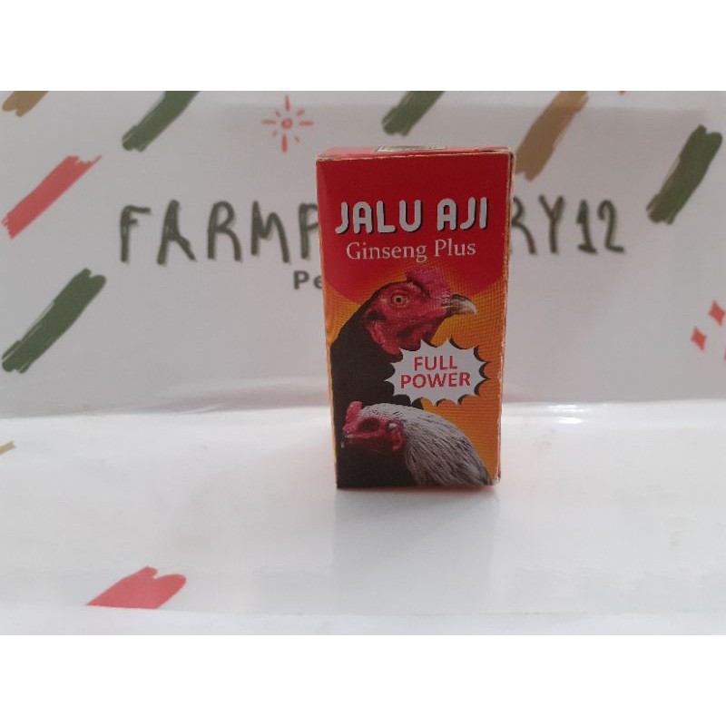 PIL PENGUAT MENTAL AYAM JAGO/ MEMPERBAIKI MENTAL AYAM DROP/ JAMU HERBAL JALU AJI GINSENG PLUS 100 PI