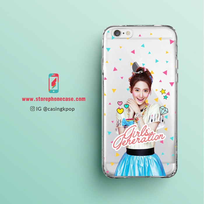 Casing Handphone KPOP YOONA SNSD GIRLS GENERATION BABY G CLEAR
