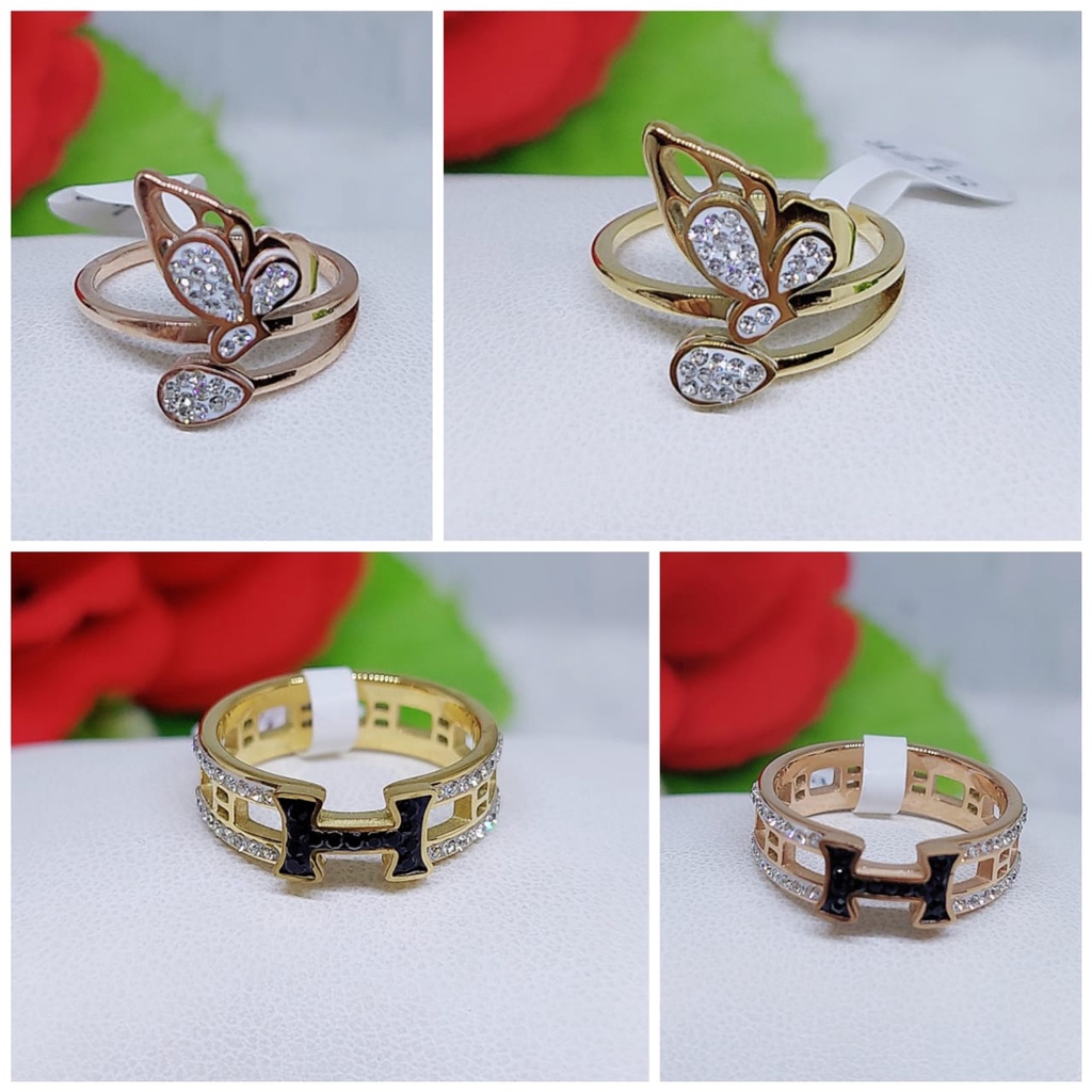 Cincin Titanium terbaru T008-T011