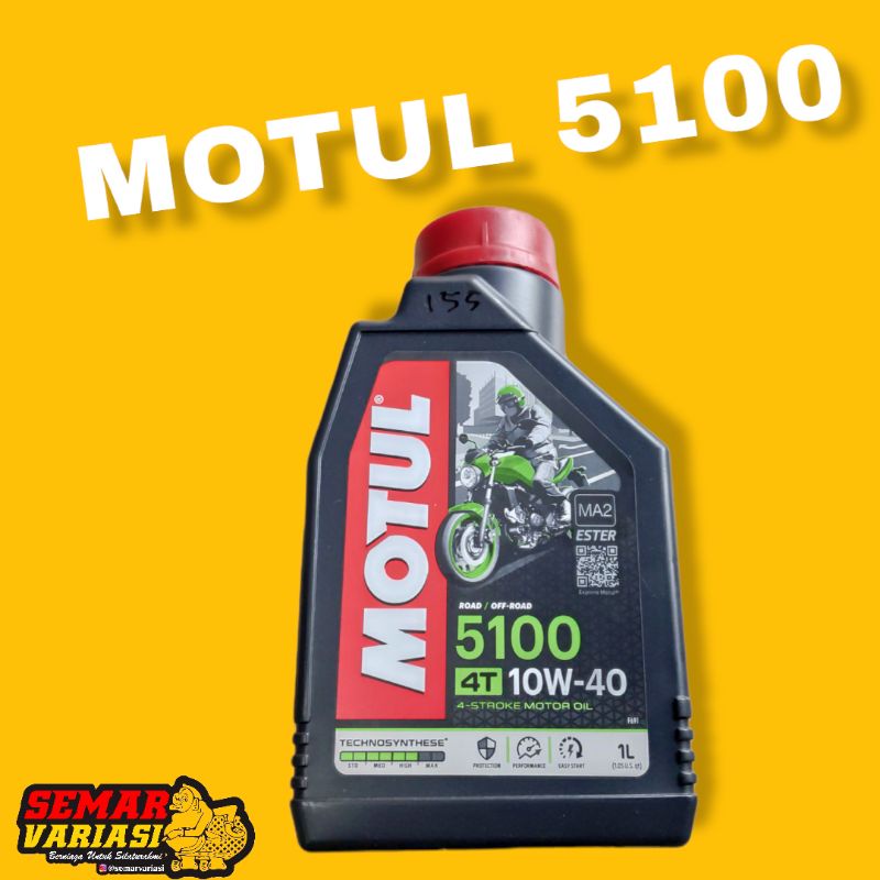 OLI MOTUL 5100 10W 40 1LITER ORIGINAL MOTUL