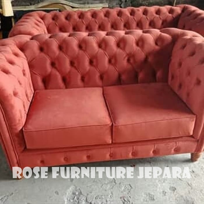 kursi Chesterfield sofa Chesterfield sofa mewah jepara