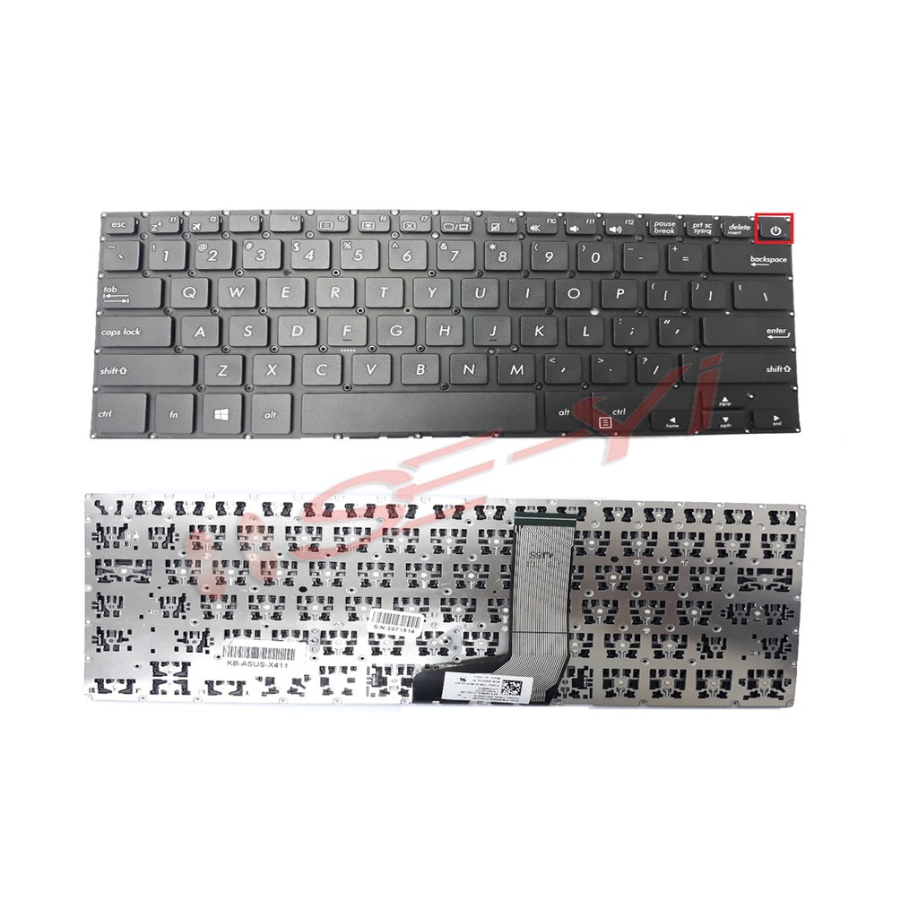 Keyboard Asus A411 A411Q A411U X411 X411U X411Q X411M X411N
