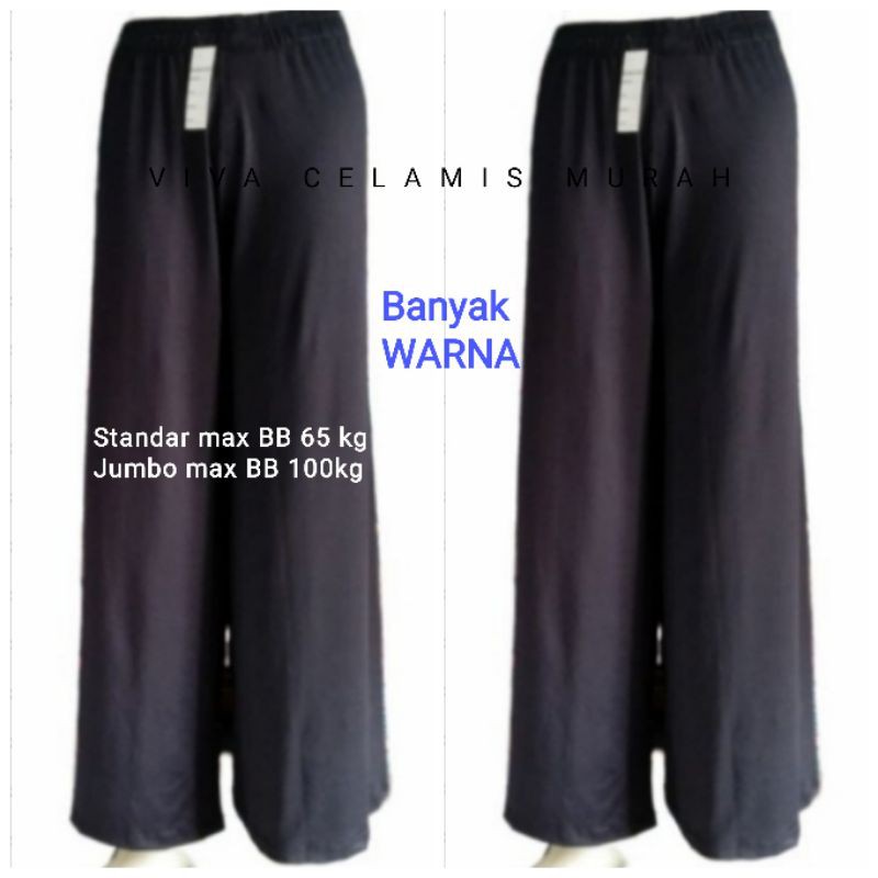 Celana Kulot Wanita- Spandex Adem Nyaman Dipakai- Celana wanita- Kulot Murah Bagus