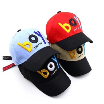 Topi Baseball Kombinasi Anak Laki Terbaru Boordir BOY Bahan Drill Nyaman Dipakai Cocok Untuk Anak Usia 2-8 Tahun