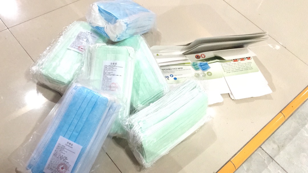 Masker Disposable Facemask 3ply