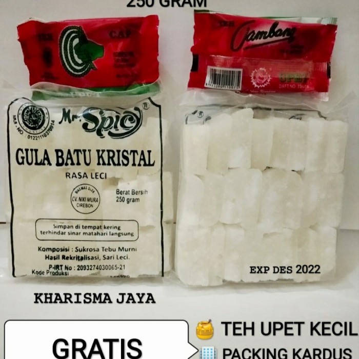 

SALE GULA BATU RASA LECI 250gr