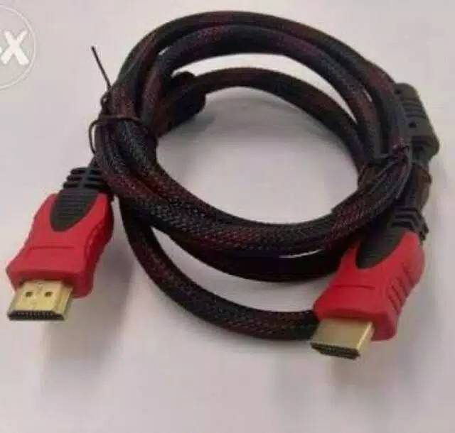 Kabel HDMI 1.5M Serat Jaring HDMI To HDMI  1080P V1.4 3D  HQ