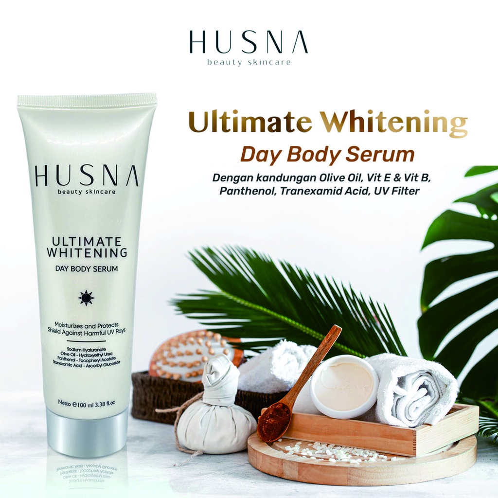 Husna beauty skincare - Ultimate whitening Day body serum