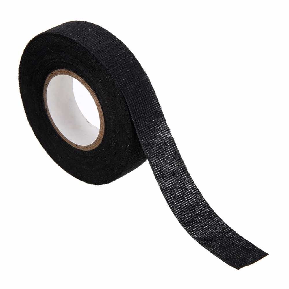 Mayitr AG Lakban Kabel Listrik Adhesive Cloth Wiring Tape 19mm BI02980