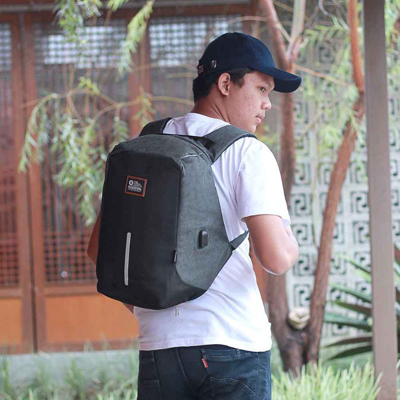 Tas Ransel Anti Maling Tas Laptop Pria Tas Sekolah Kuliah Kerja Terbaru