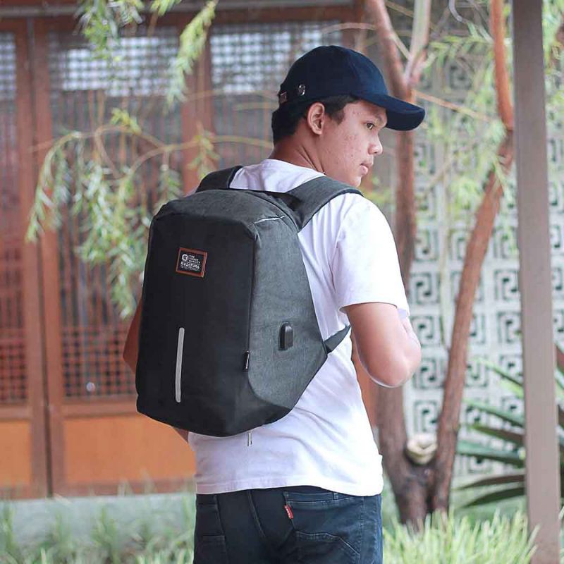 Tas Ransel Anti Maling Tas Laptop Pria Tas Sekolah Kuliah Kerja Terbaru