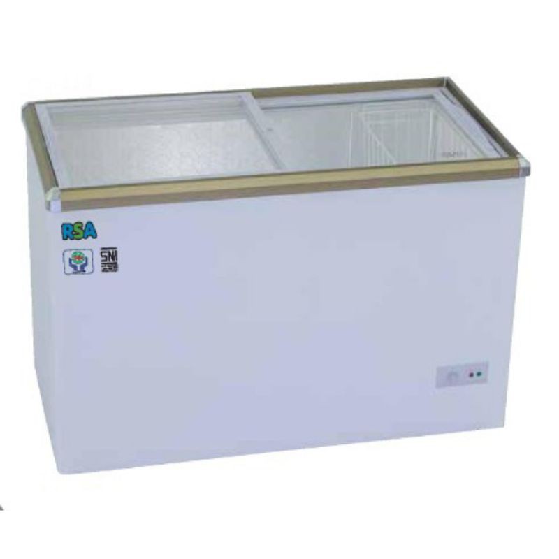 FREEZER SLIDING RSA XS-320 KAPASITAS 288LT GARANSI RESMI