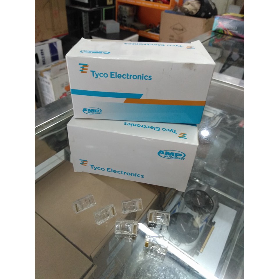 RJ45 Tyco AMP isi 100pcs