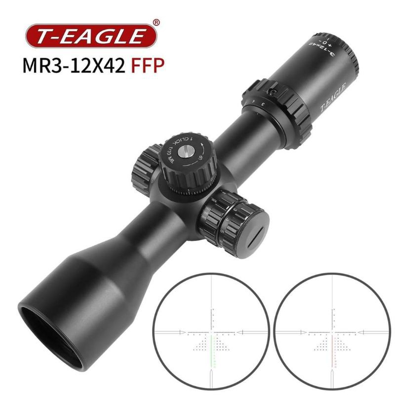Teleskop T-Eagle MR 3-12x42 FFP SFIR Telescope Scope T-Eagle SF