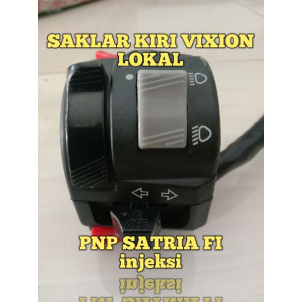 holder switch saklar kiri Vixion ori PNP ke new satria Fi