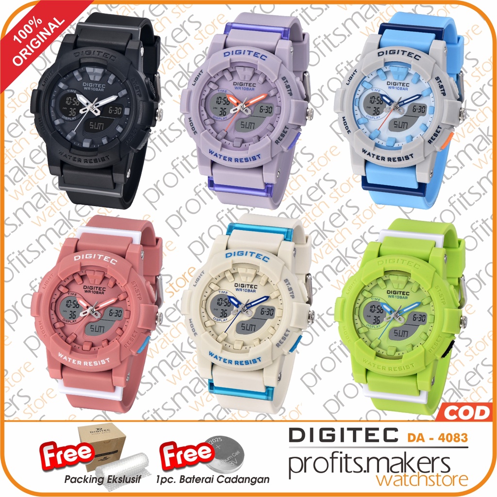 DIGITEC DA 4083 / DA-4083 / DA4083 Watch DG Jam Tangan ORIGINAL