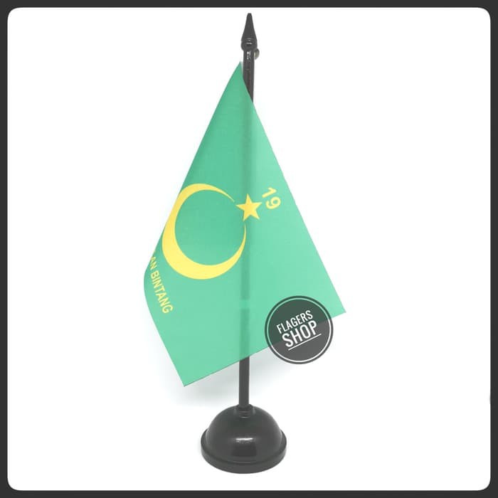 

Bendera Meja Partai PBB + Tiang Kayu