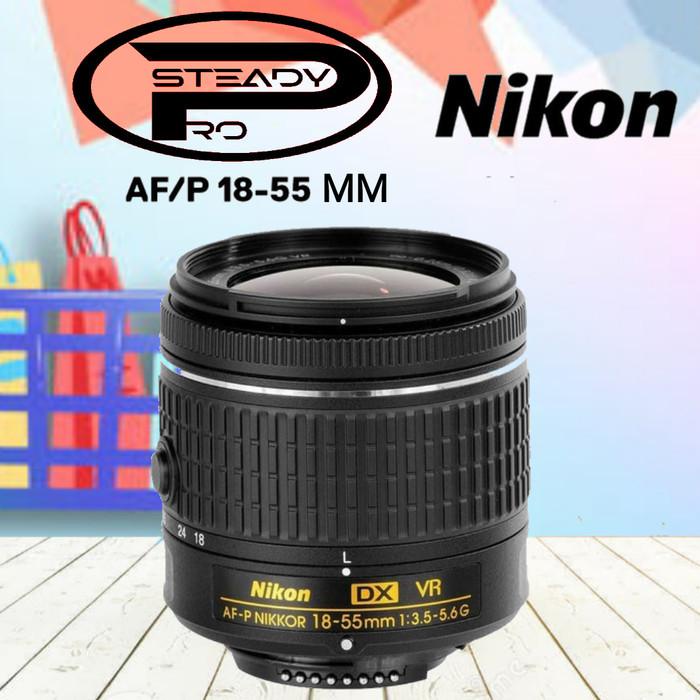 LENSA NIKON AF-P 18-55MM VR / LENSA NIKON STANDARD AF-P 18-55MM VR