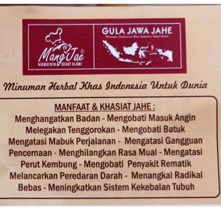 

Barang's terpilihh Gula jawa jahe mang jae J85Z04 makasi