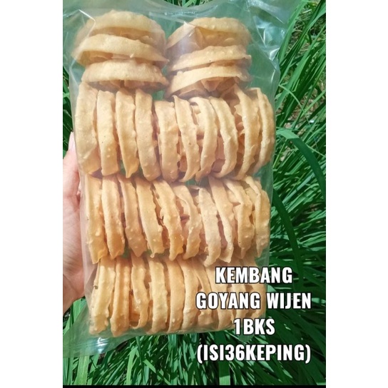 

KEMBANG GOYANG WIJEN 500GR/KEMBANG GOYANG/CEMILAN ENAK