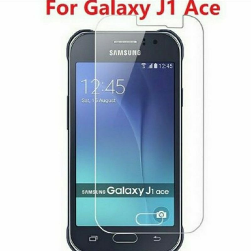 Samsung J1 ace tempered glass anti gores kaca bening