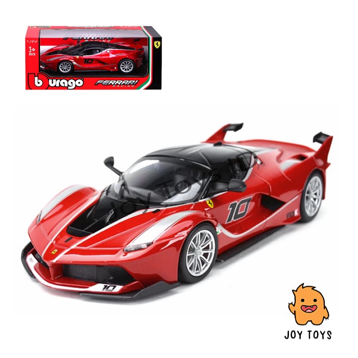 Diecast Bburago Mobil Balap Ferrari FXX-K Merah Skala 1:24