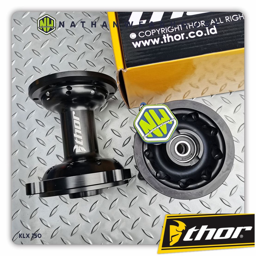 Tromol Set KLX 150 Depan Belakang CNC Forged 36H Thor