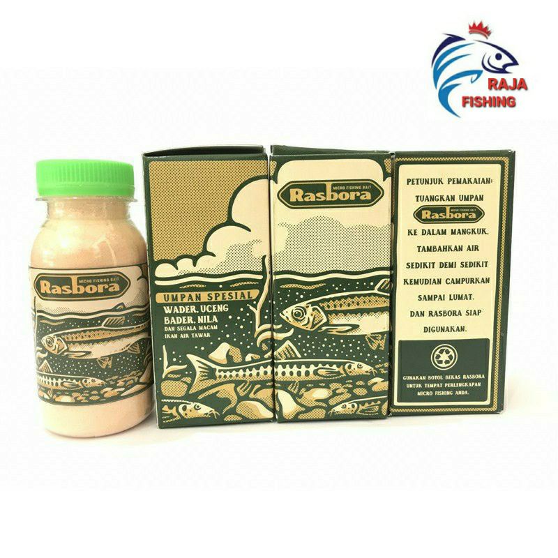 UMPAN RASBORA MICRO FISHING KEMASAN BOTOL 70 gr AROMA WANGI