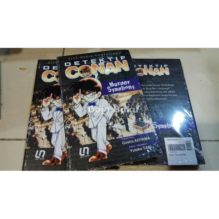 PALING MURAH  Light Novel Detektif Conan : Murder Symphony Gosho Aoyama Yutaka Tani