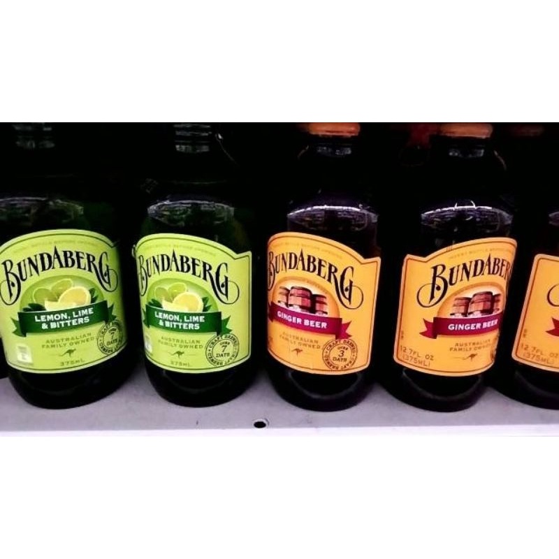 

minuman Bundaberg berkarbonasi