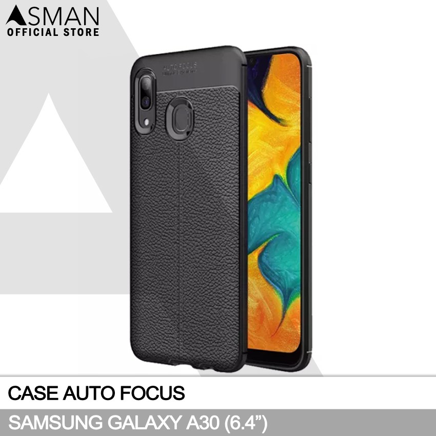 Auto Focus Samsung Galaxy A30 (6.4&quot;) | Softcase Premium - Hitam
