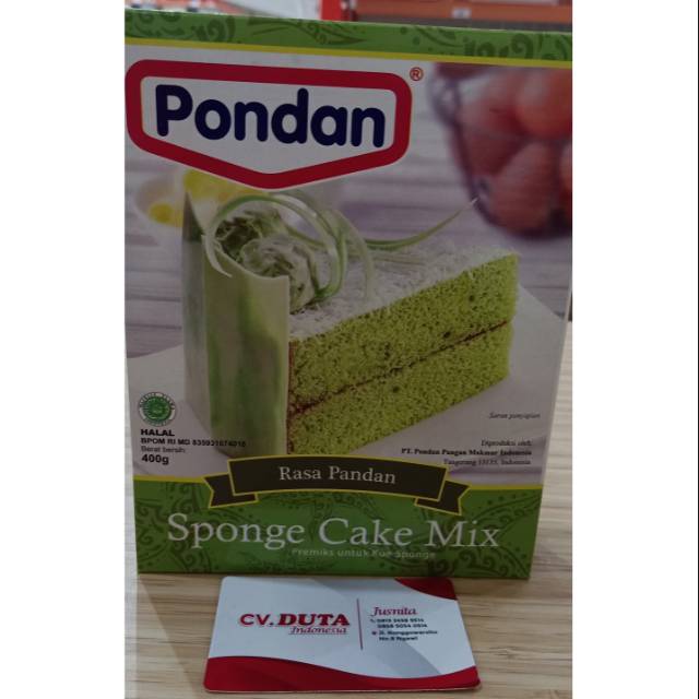 

Pondan Sponge Pandan 400gr