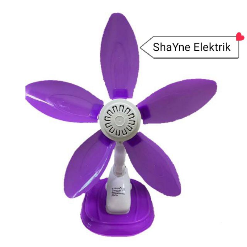 KIPAS ANGIN JEPIT KYZUKU 39 WATT 3 IN 1 (BISA DIJEPIT. DINDING. DITEMBOK)
