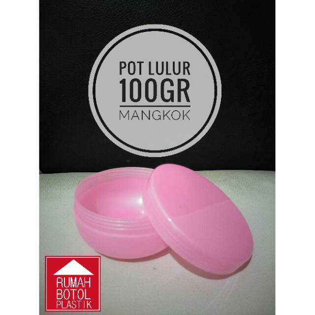 Pot lulur 100gr mangkok