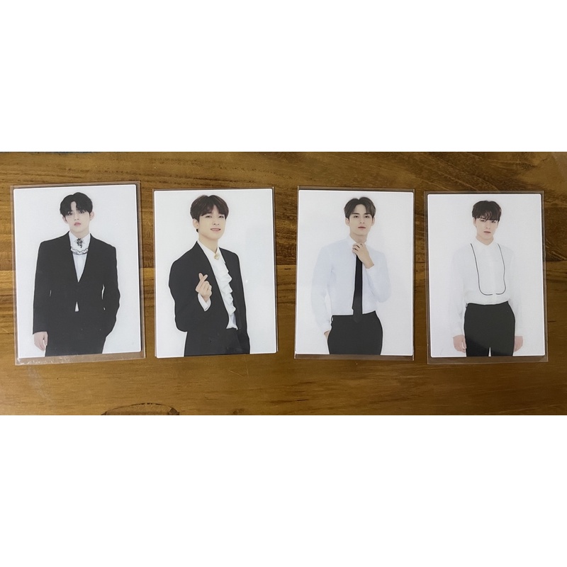 Photocard Seventeen Cafe 2019 Scoups, Wonwoo, Mingyu & Vernon