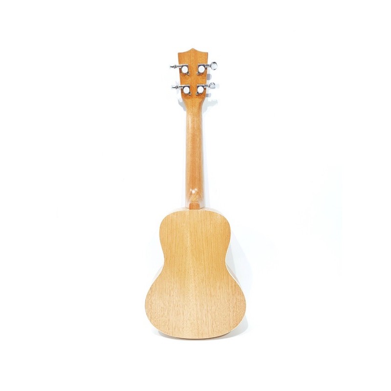 Ukulele Concerto Merk Cowboy Original Tipe UK-23 Solid Warna Natural Murah Senar 4 Ukuran 23 Inch