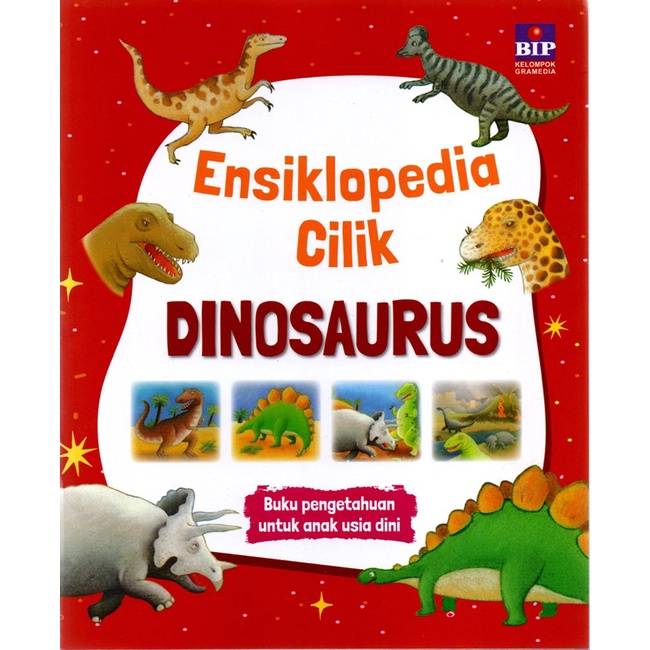 Buku Ensiklopedia cilik: Dinosaurus (cover 2022)