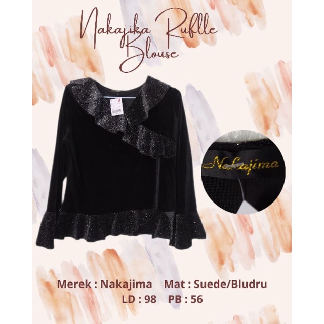 Nakajima Ruffle Blouse