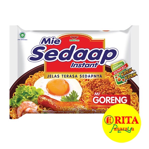 

Sedaap Mie Instan Rasa Mi Goreng 90 Gr