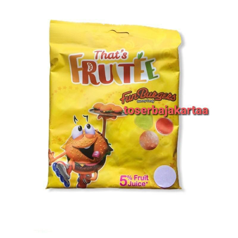 

That’s Fruitee Fun Burgers Gummy Candy