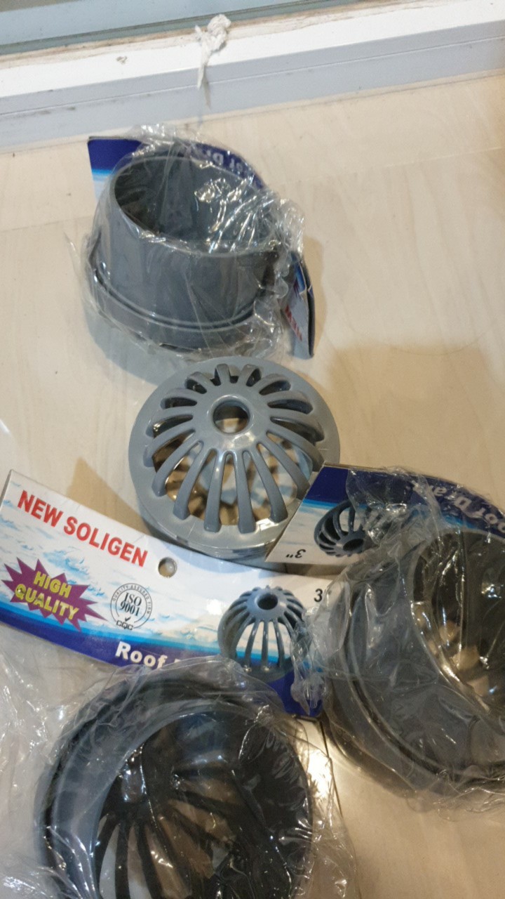 Roof Drain Pvc 3 In - Saringan Roof Drain Plastik - Saringan Dak Pvc - Saringan Coran