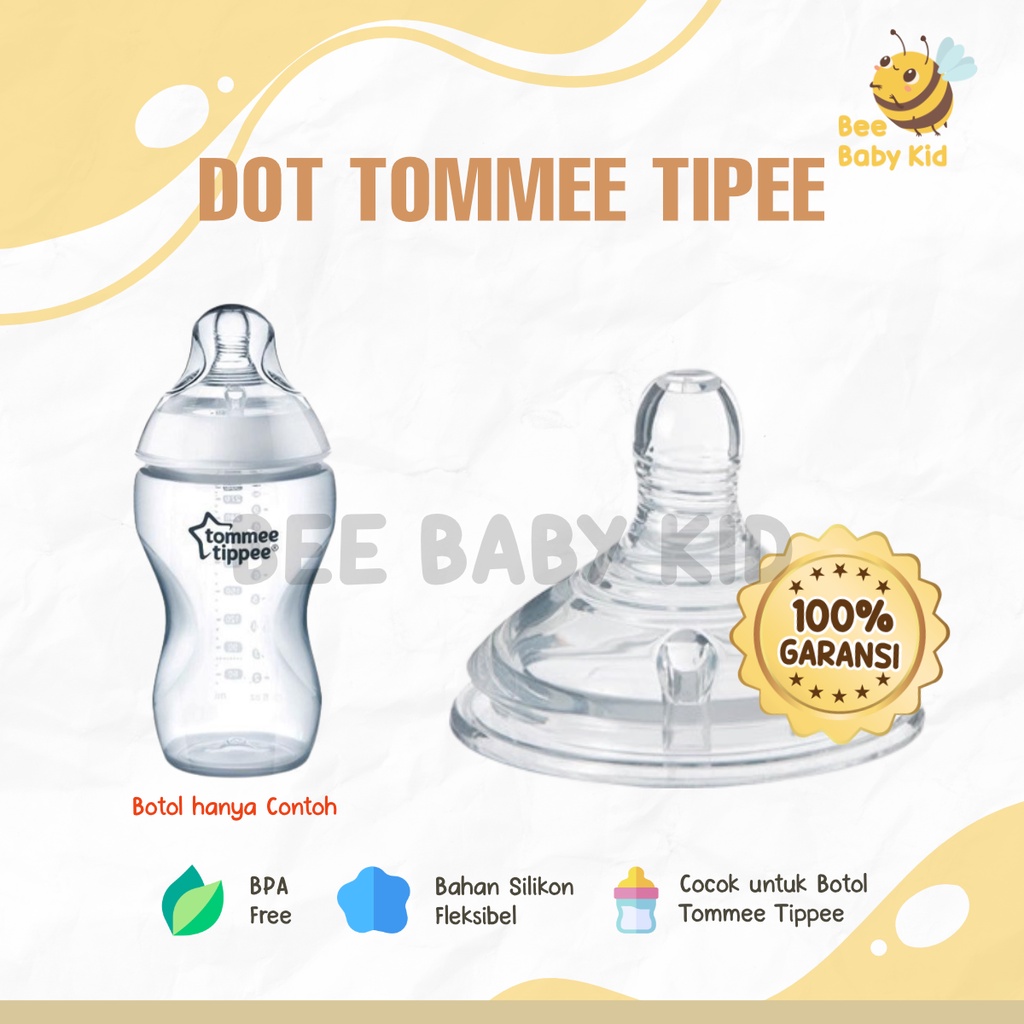 Dot nipple Botol Susu Bayi untuk tommee tippee