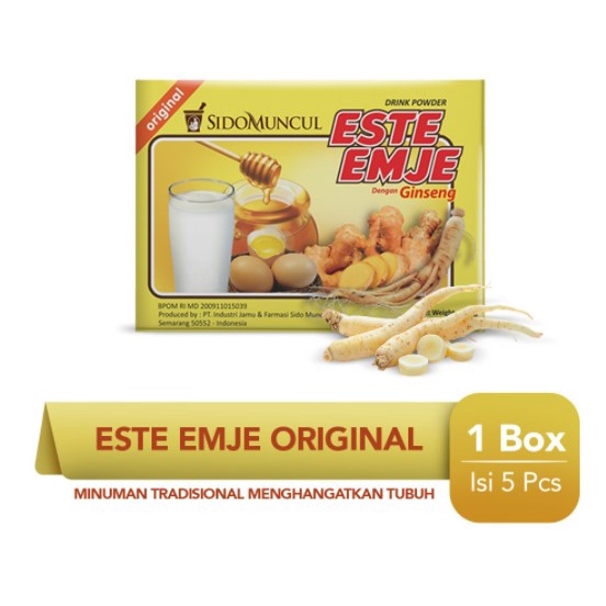

Este Emje Susu SidoMuncul untuk Menghangatkan Tubuh isi 5 sachet