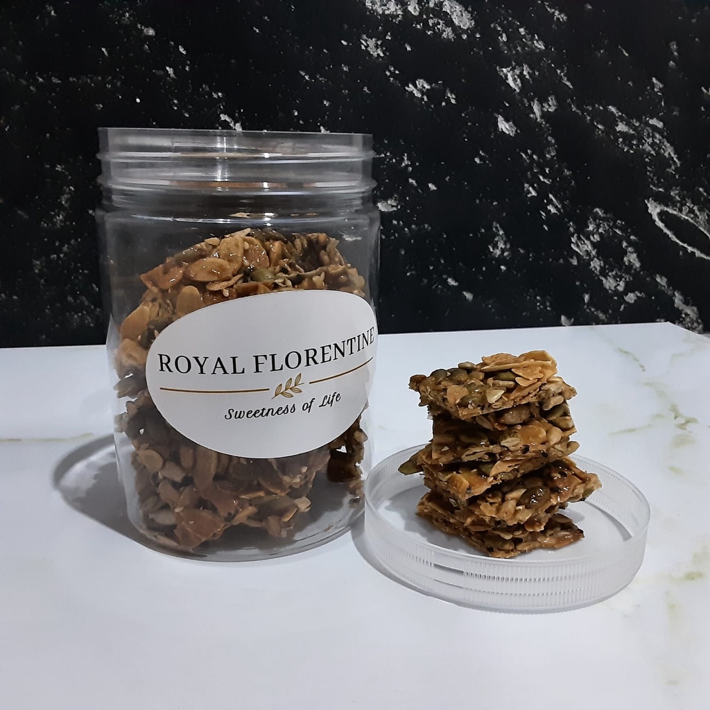 

Florentine Cookies 200g, Snack sehat, Cemilan Sultan, Vegan & Halal