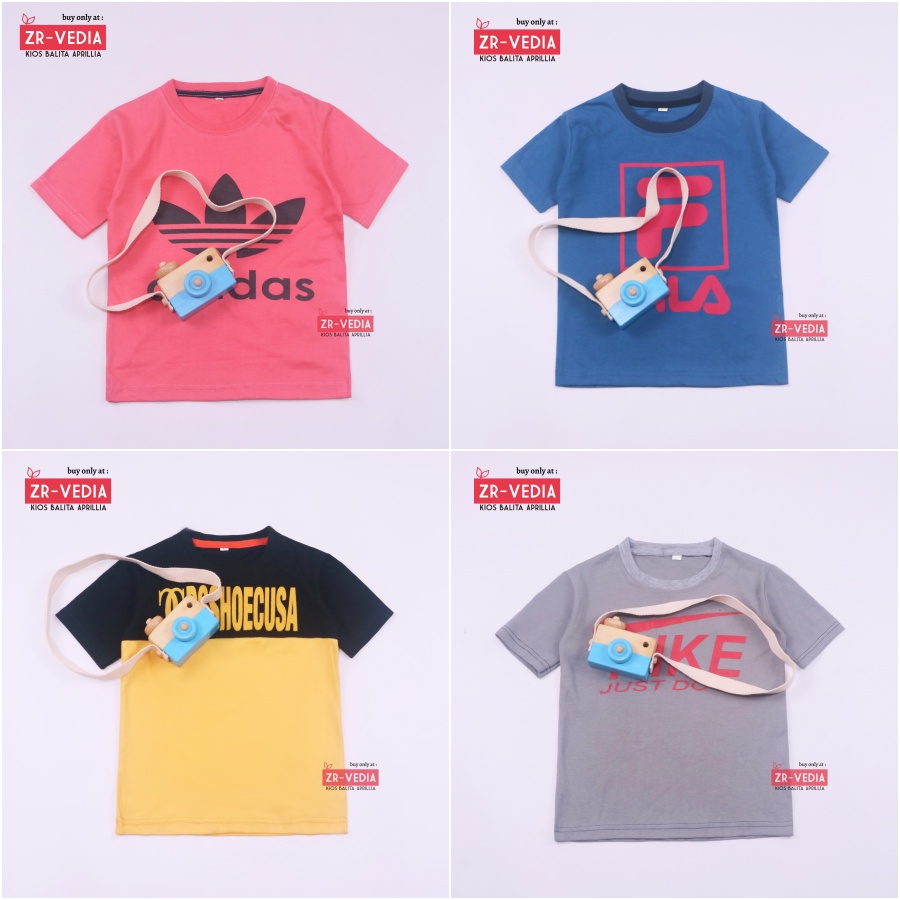 Kaos Cool Kids uk 1-2 Tahun / Baju Lengan Pendek Branded Distro Anak Laki Cowok Export Branded Laki Kiosbalitaaprillia