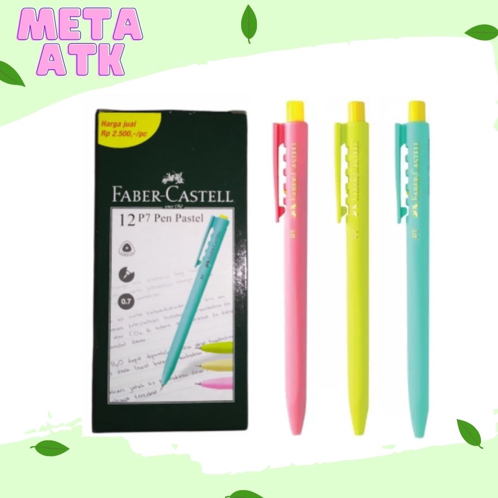 

Pulpen P7 Faber Castell (12pc)