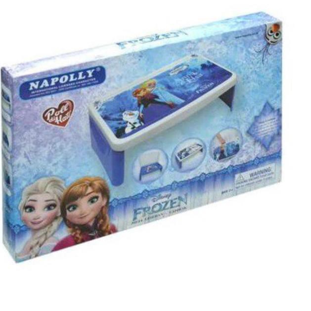 ➢ lesk Frozen. meja belajar lipat anak karakter frozen ➼